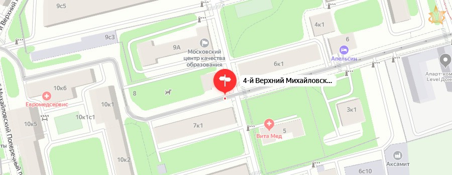 Прописка на 4-ом Верхнем Михайловском проезде