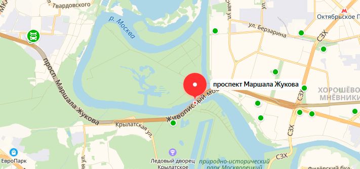 Прописка на проспекте Маршала Жукова