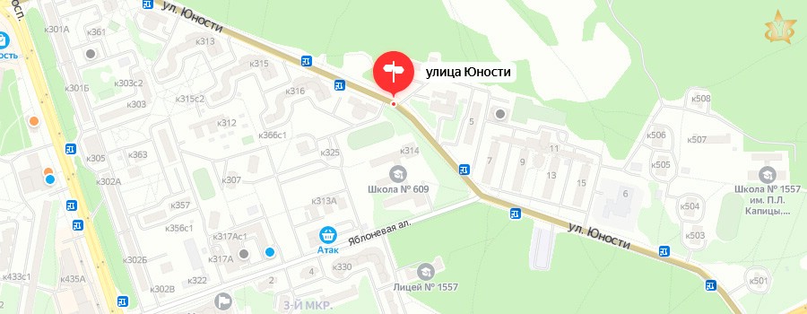 Купить официальную прописку на улице Юности